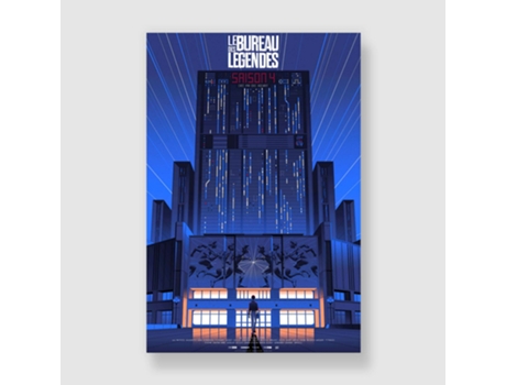 Póster KUBBICK Le Bureau des LégendesS4
