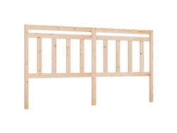 Cabecero de cama 186x4x100 cm Pino macizo MAISON EXCLUSIVE