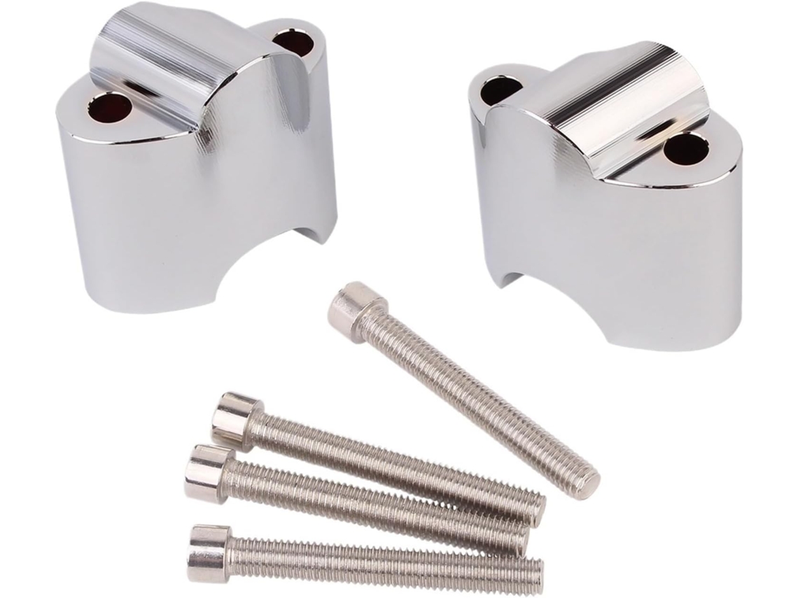 Adaptador Elevador De Manillar Para Vibraciones Motocicleta Bicicleta