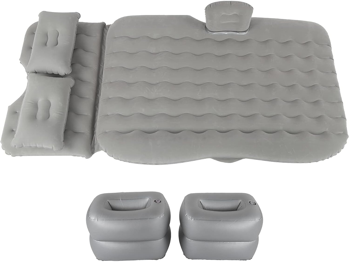 Gonflable Pneumatique Matelas pour Voiture, Gris, Portable SFUSHOS
