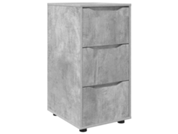 Maison Exclusive - Armario De Almacenamiento Gris Concreto 40 X 48 X 81 Cm