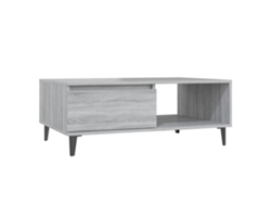 Mesa de centro Sonoma MAISON EXCLUSIVE de madera gris (90 x 60 x 35 cm)