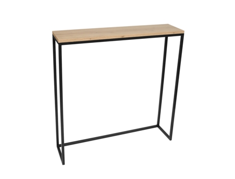 Consola Brooklyn Madera y Negra PETITS-MEUBLES