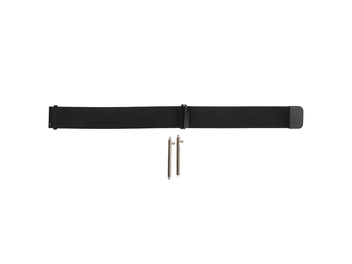 Correa Magnética De Acero Inoxidable Con Sistema De Liberación Rápida Para Huawei Gt2 Negra.