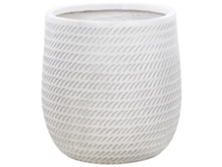 Maceta ⌀ 39 cm blanco crema BELIANI Livadia