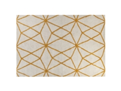 Alfombra BELIANI Marand de Algodón Blanco 160x230