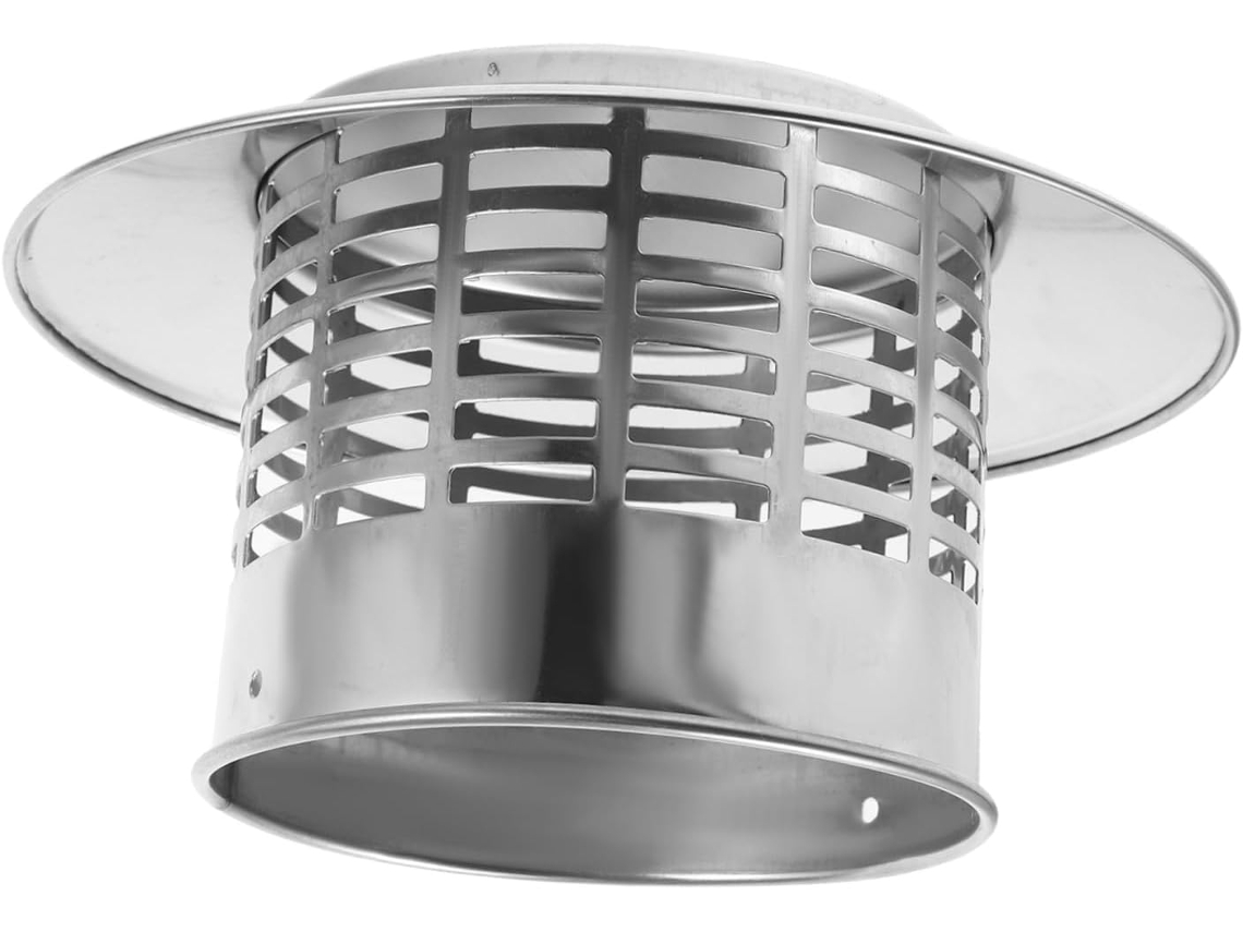 Tapa De Chimenea Impermeable De Acero Inoxidable 304 De 110 Mm Para Protección Contra La Lluvia.