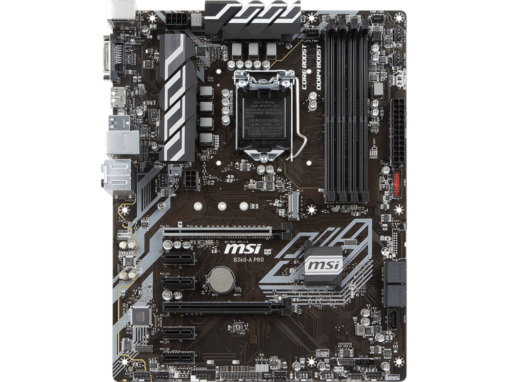 Placa Base MSI B360-A PRO (Socket LGA1151 - Intel B360 - ATX)