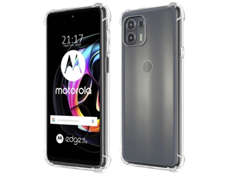 Carcasa Motorola Edge 20 Lite TUMUNDOSMARTPHONE Antigolpes Transparente