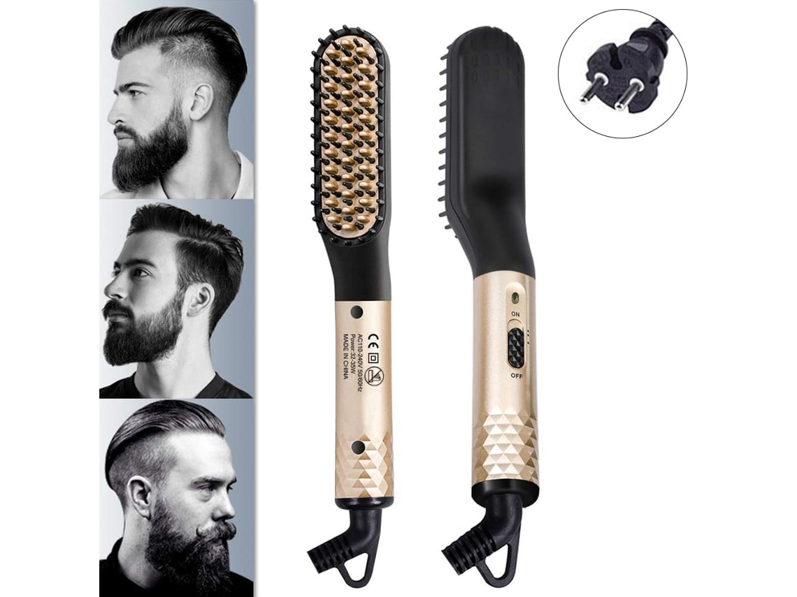 Cepillo Alisador Peine Barba Alisador Cepillo Alisador De Barba