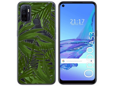 Carcasa Oppo A53 / A53s TUMUNDOSMARTPHONE Dibujos Transparente Multicolor