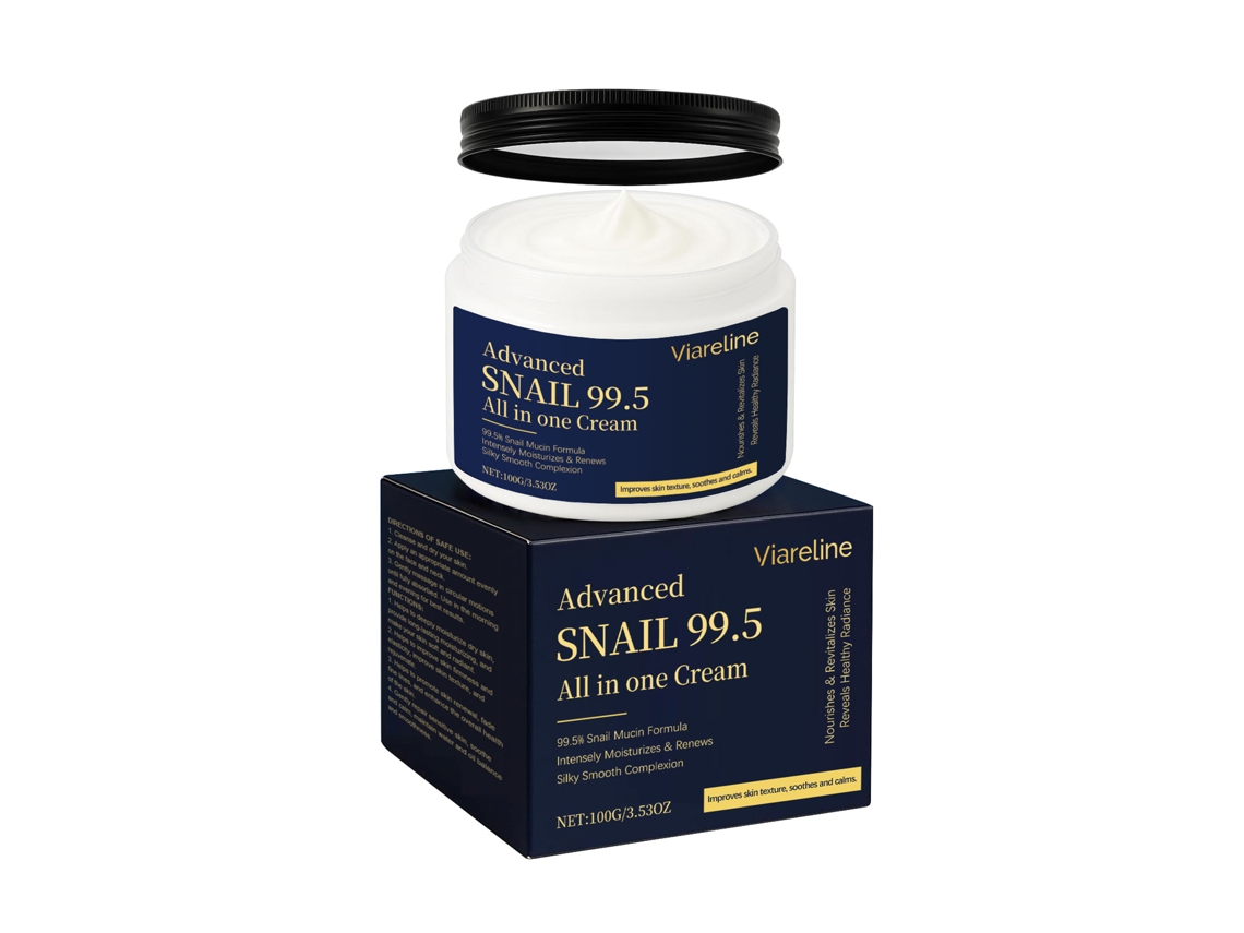 Crema hidratante antiarrugas Worten con extracto de caracol