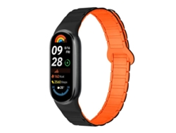 Pulsera para Xiaomi Smart Band 10/9/8 - Silicona magnética - Con tres esferas