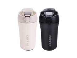 Vaso De Café Con Aislamiento Al Vacío, De Acero Inoxidable De Doble Pared A Prueba De Fugas Con Sello De Silicona De Alta Calidad, Mantiene Bebidas Fr