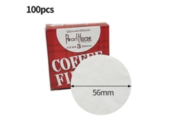 2026-filtros De Café Redondos 100 Unidades 51-68mm Para Máquinas Espresso Material Pulpa De Madera Accesorios Barista