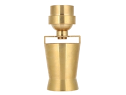 Boquilla De Latón Para Torre De Hielo Con Orificio Interno De 3,8 Cm (1,5 Pulgadas) Para Estanques Y Fuentes.