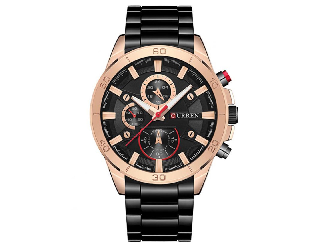 Reloj De Pulsera Informal Para Hombre Con Correa De Piel Sintética Y Movimiento De Cuarzo Analógico.