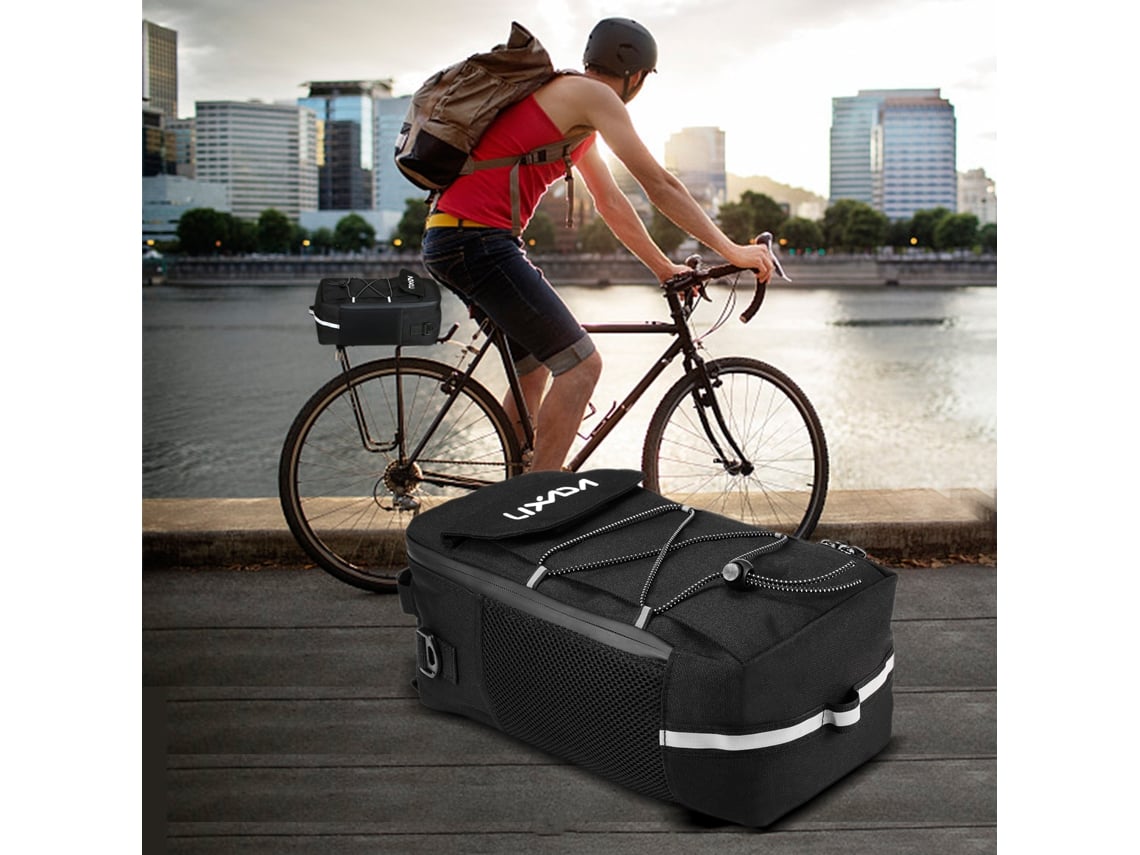 Bolsa De Maletero Para Bicicleta Lixada Aislada Enfriadora Multifuncional Bolsa De Portaequipajes Para Bicicleta Scooter