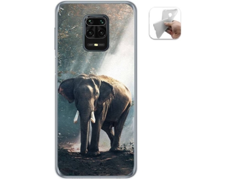 Carcasa Xiaomi Redmi Note 9S / Note 9 Pro TUMUNDOSMARTPHONE Elefante Multicolor