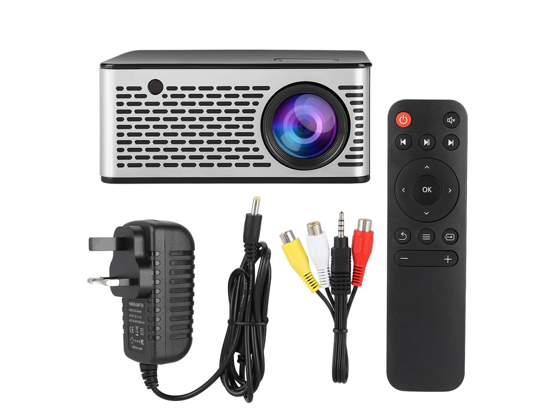 Projetor LAXISCREED Mini Hd Led com Hdmi Usb