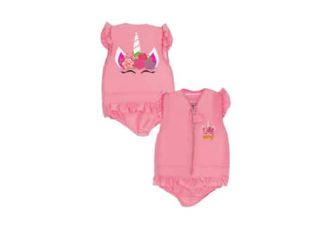 Bañador PLOUF Infantil Rosy con Flotadores Dispositivo Antiahogamiento 5 años - 19 kilos
