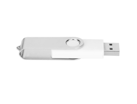 Memory Stick USB HURRISE Unidad Flash USB Candy Blanco Giratoria Almacenamiento Portátil Memory Stick para Computadora 64GB 2GB