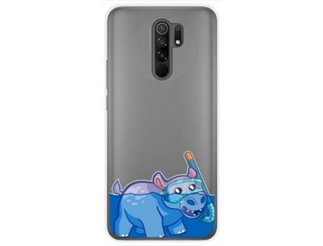 Carcasa Xiaomi Redmi 9 TUMUNDOSMARTPHONE Dibujos Transparente Multicolor