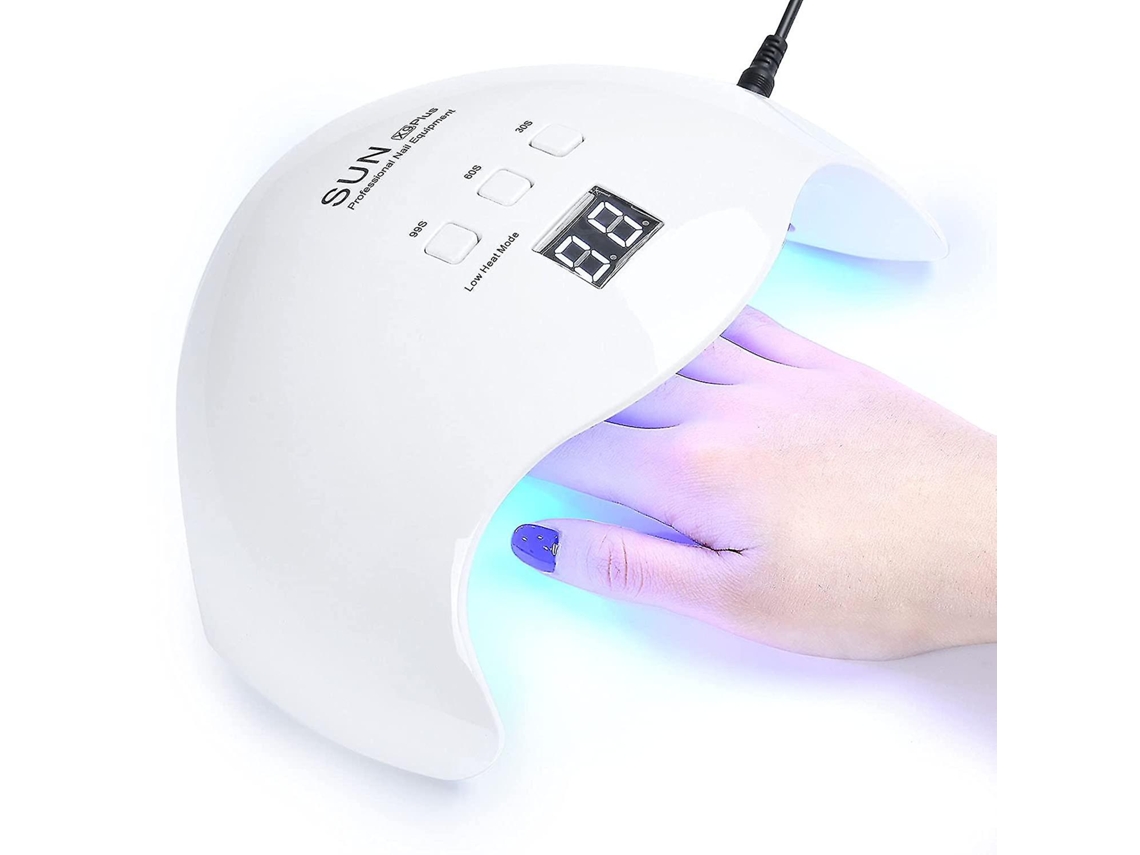 Secador de uñas portátil para manicura, lámpara LED de 48 W, lámpara de secado rápido, apto para uñas de manos y pies. Ly Ebike