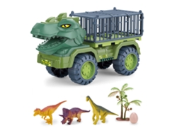 DIGITALLAB Camión Prisión Tiranosaurio Rex Juguete Infantil 38x16x21 cm