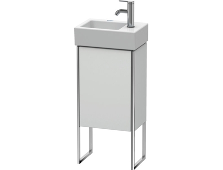 DURAVIT XSquare Vanity unit vertical 36.4x24.0 cm, 1 puerta, colgado a la izquierda, 1 estante de vidrio, para el lavabo Vero Air 072438
