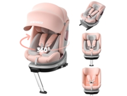 Siège Auto Pour Bébé, Adapté Aux Enfants De 0 À 36 Kg, Équipé De Connecteurs Isofix Et Conforme À La Norme I-size, Applicable Aux Groupes 0+, 1, Pink