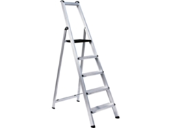 Escalera aluminio tijera peldaño ancho