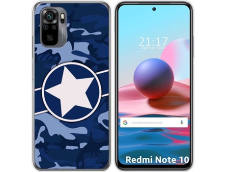 Carcasa Xiaomi Redmi Note 10 / 10S TUMUNDOSMARTPHONE Camuflaje 03 Multicolor