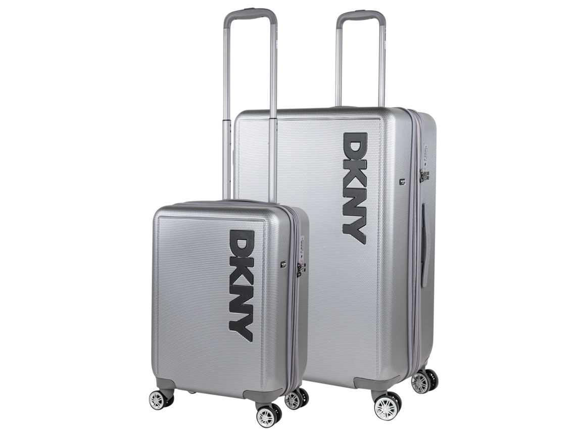 Dkny 3103 Simply Put DKNY - Juego de bolsos plateados (50 x 77 x 31 cm, 100 l)