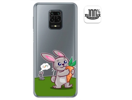 Carcasa Xiaomi Redmi Note 9S / Note 9 Pro TUMUNDOSMARTPHONE Conejo Multicolor
