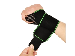 Vendajes deportivos, muñequeras, férulas para esguinces de mano, correas de soporte. Mdug (borde verde)