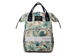Mochila estampada para mujer, ideal para mamá y bebé, de viaje, de tela Oxford de gran capacidad, mochila Yunzii para embarazadas.
