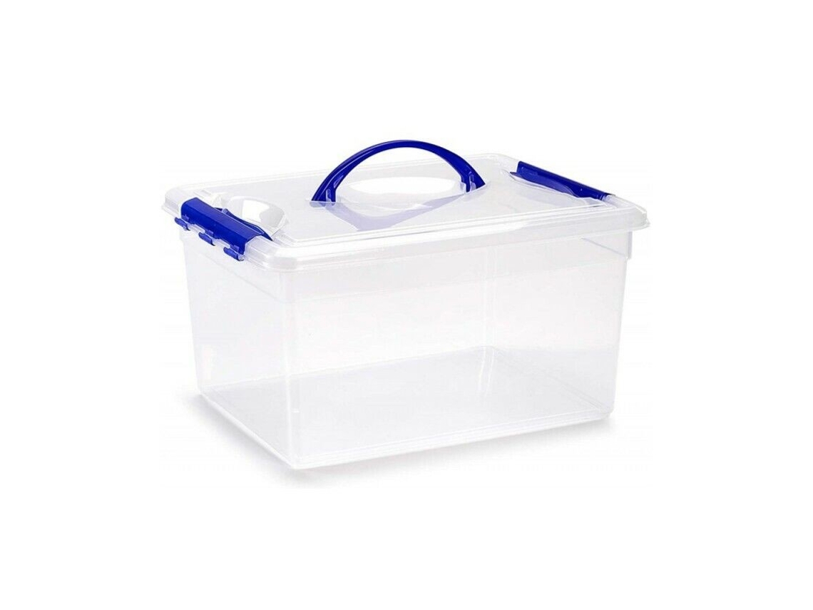Caja de Almacenamiento PLASTIC FORTE Transparente de 12L