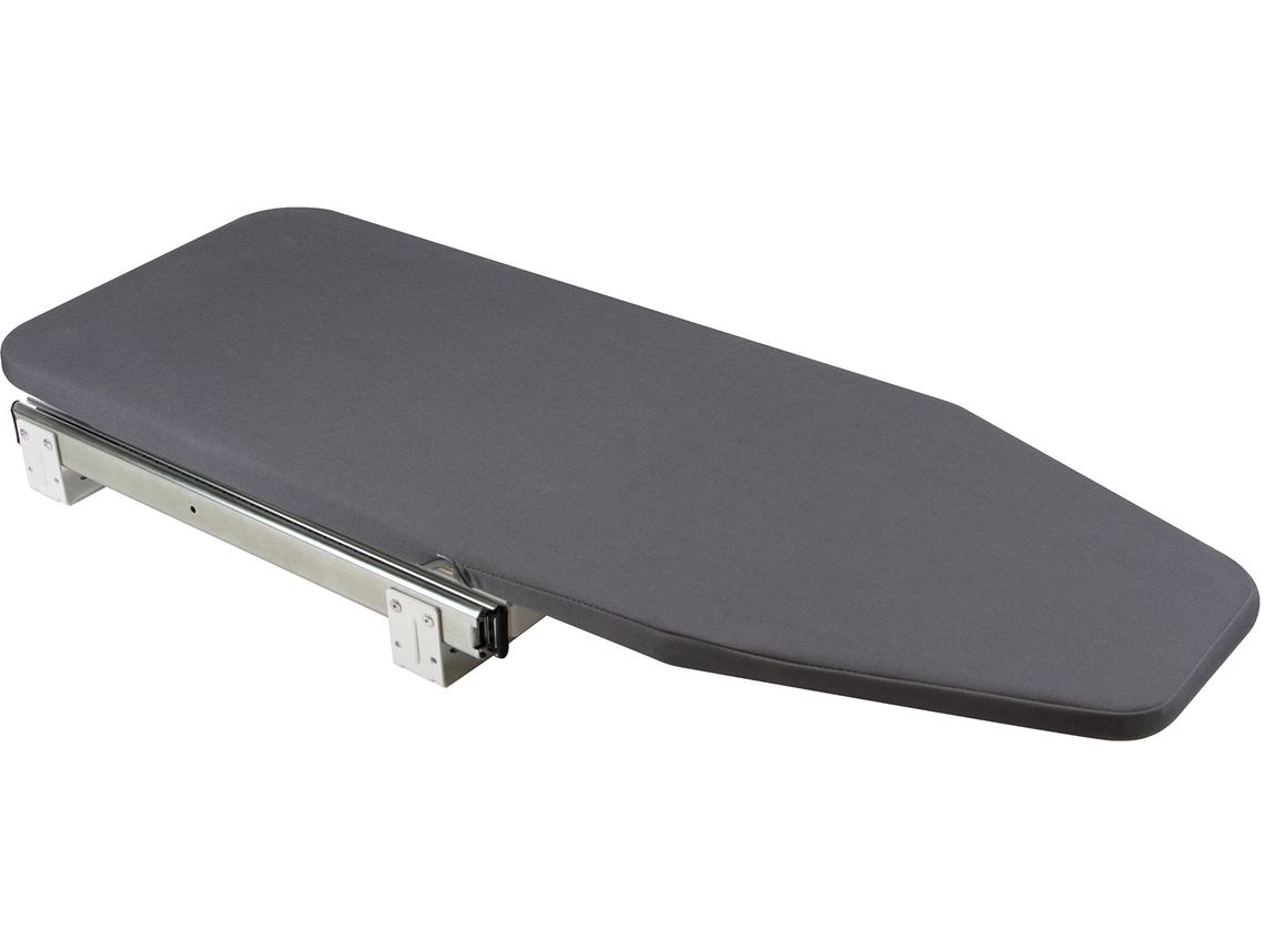 EMUCA Tabla de Planchar Plegable y Extraíble para Mueble Plancha 180 - Giratoria - Acero y Madera