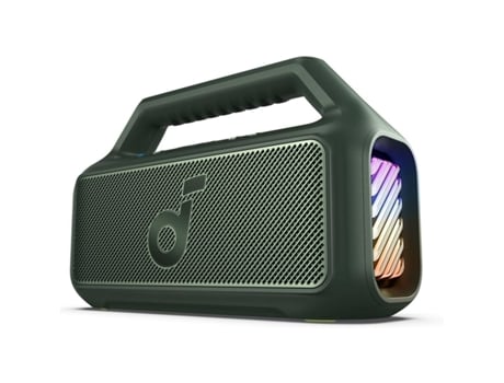 Altavoz Bluetooth Portátil SOUNDCORE BOOM 2 (Verde - Bluetooth 5.3 - 80 W)