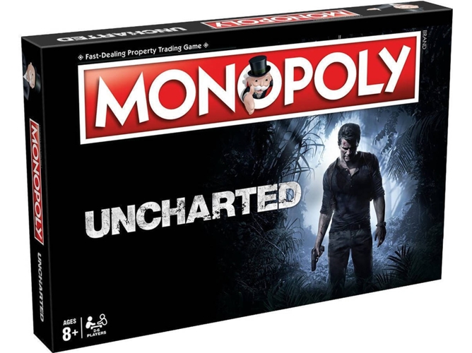 Juego de Mesa WINNING MOVES Monopoly Uncharted (Edad Mínima: 8)