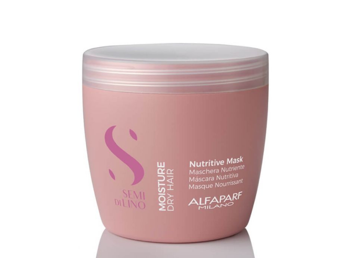 VPMKP - Mascarilla capilar nutritiva ALFAPARF Moisture Dry Hair Semi Di Lino (500 ml)