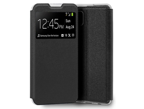 Funda COOL Flip Cover para Samsung M225 Galaxy M22 / M32 Liso Negro