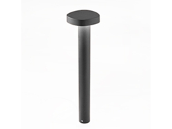 Baliza LED de exterior Ciottolo IP54 7W 3000K Diseño moderno de aluminio para jardines y caminos 70 cm Gris oscuro Zafferano