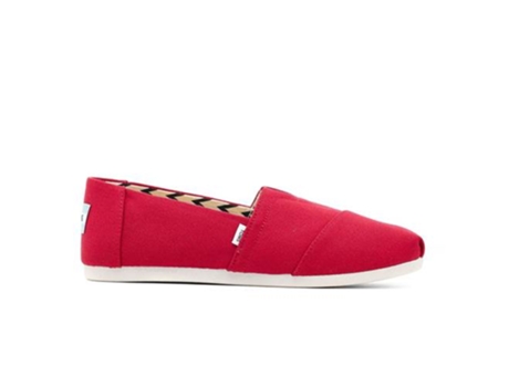 Alpargatas de Hombre TOMS Rojo (42.5)