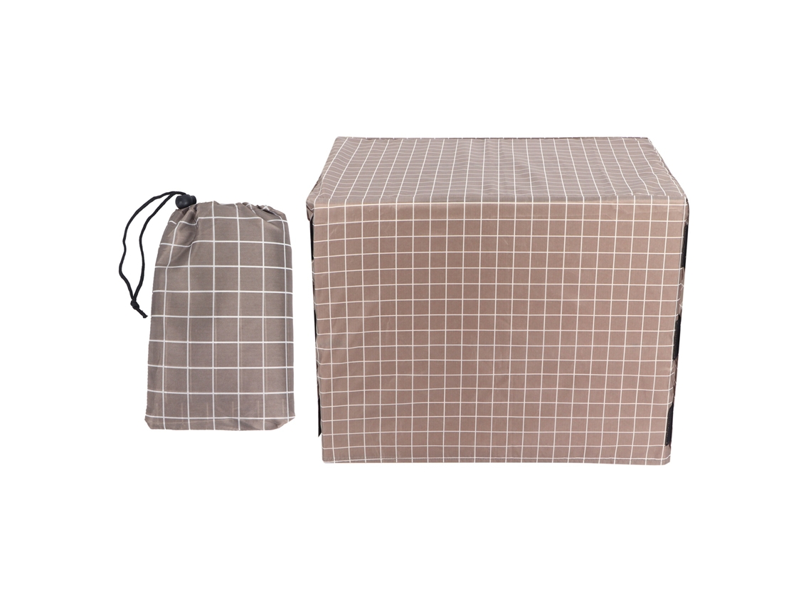 Cubierta Para Jaula De Perro Antimosquitos Impermeable Oxford Para Jaula Exterior Mascota (grid L: 42 Pulgadas)