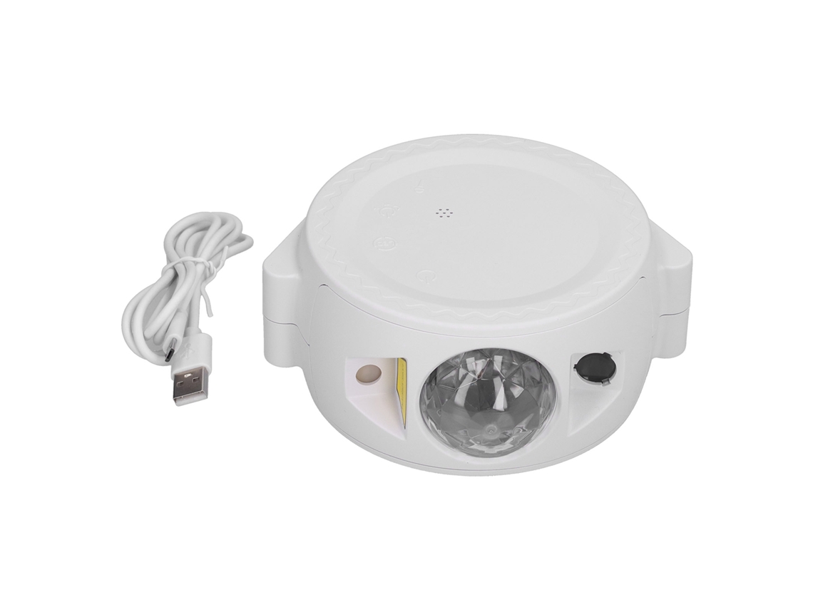 Proyector de estrellas LED 2026 con luz nocturna y control por aplicación para decoración de habitaciones y fiestas.