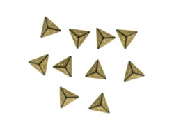 Juego De 10 Dados Poligonales De Acrílico Para Juegos De Rol Y Juegos De Mesa Dd Con Números Claros.