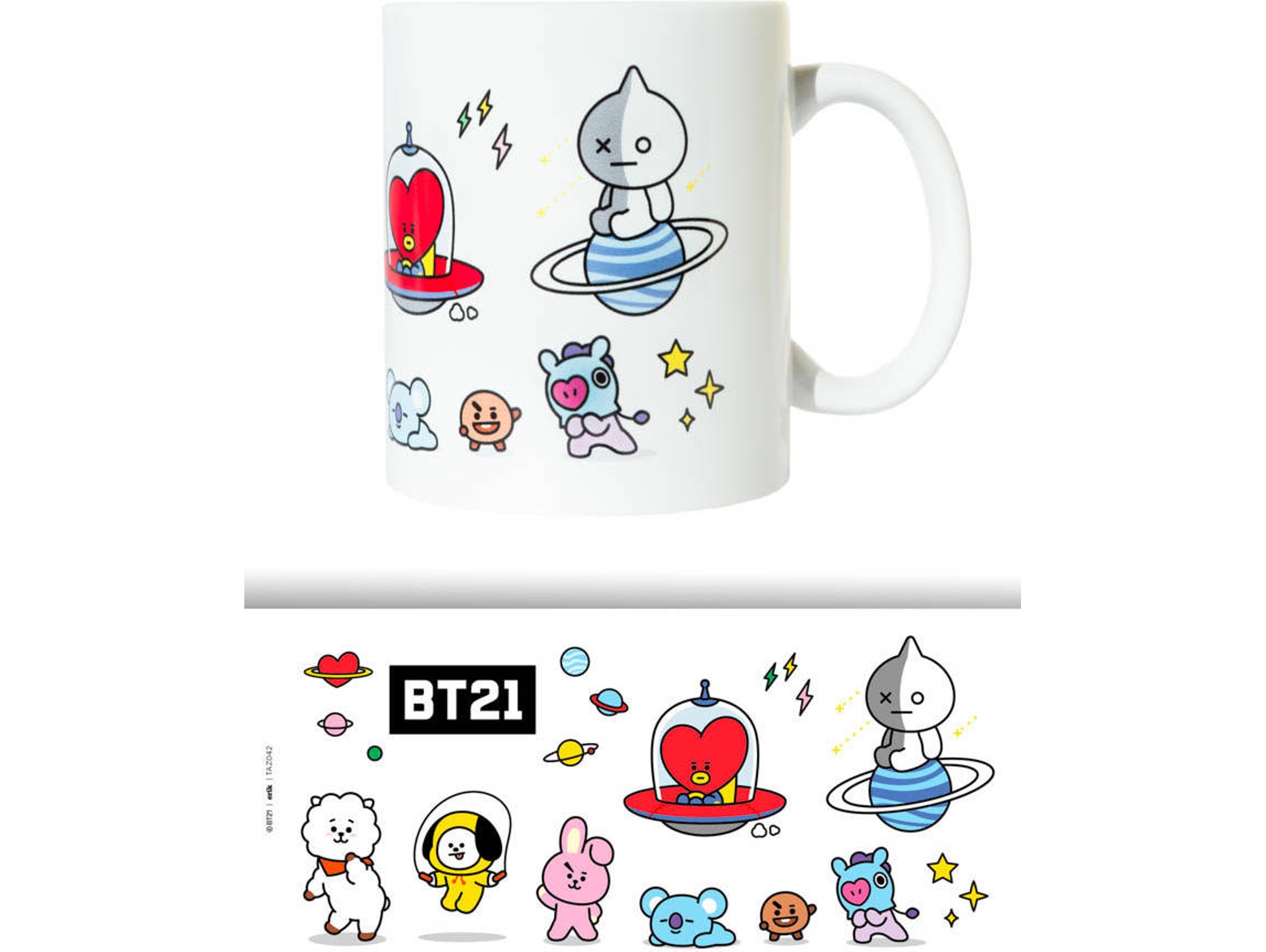 Taza BT21 Personajes