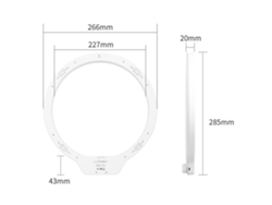 2026-anillo De Luz Led Yongnuo Yn128 Ii 3200-5500k Ajustable Con Soporte Para Vídeos Y Belleza